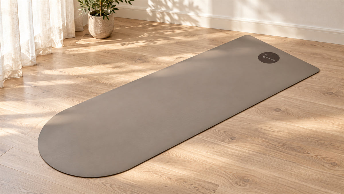 Kaydırmaz Doğal Kauçuk Yoga ve Pilates Matı